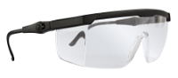 SGA SAFETY GLASSES ATOM CLEAR LENS 